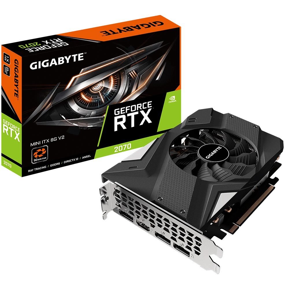 Gigabyte GeForce RTX 2070 MINI ITX 8G V2